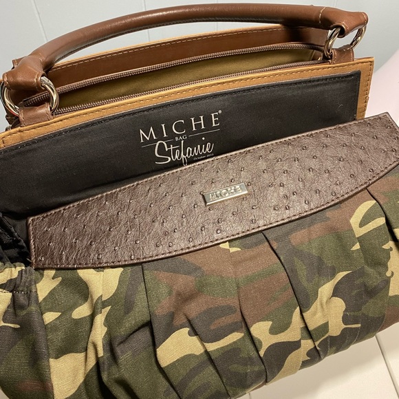 Miche Classic Brown Purse with Stephanie Shell - Picture 2 of 6